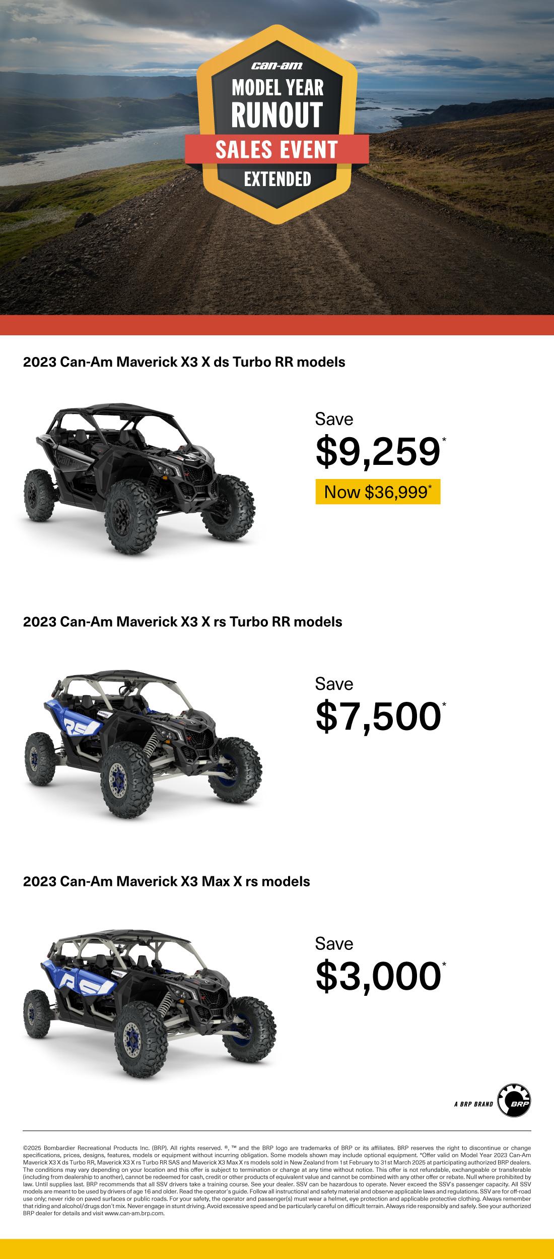 Can-Am Campaign - Q1 2025 Retail Program NZ Rec-Sport